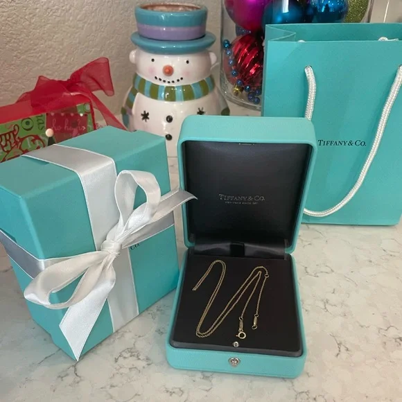 Tiffany & CO. 18K Gold Chain - Picture 1 of 4